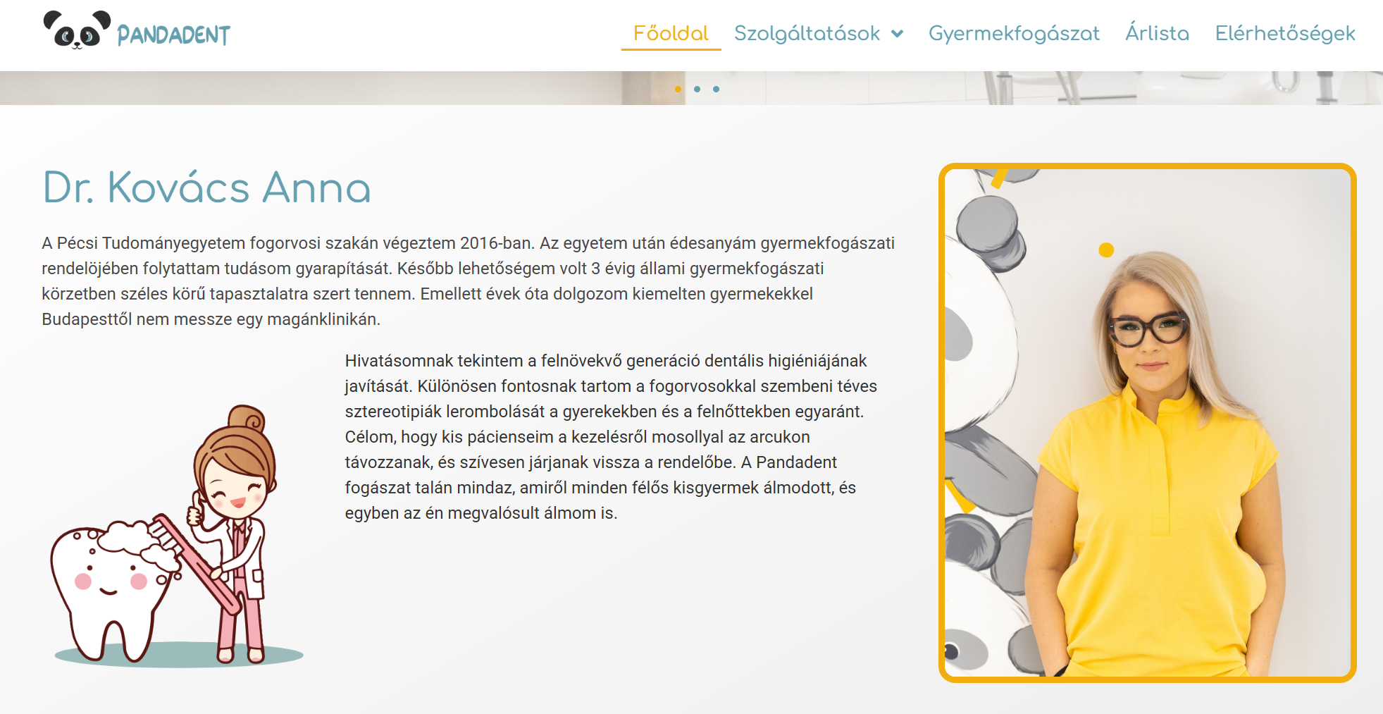 Pandadent fogászat – 1. kép